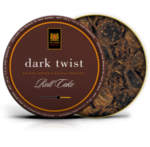 Dark Twist Roll Cake