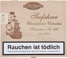 Seaman 100% Tobacco Corona Christopherus Columbus Sumatra No. 150