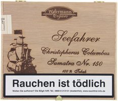 Seaman 100% Tobacco Corona Christopherus Columbus Sumatra No. 150
