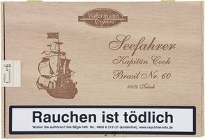 Seaman 100% Tobacco Corona Kaptän Cook Brasil No. 60