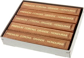 Premium Premium Corona Grande-Honduras (einzeln in Holz)