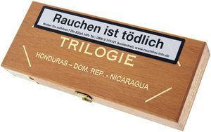 Premium Trilogie (3 Zigarren - davon 2 in Tubos in Holzkiste)